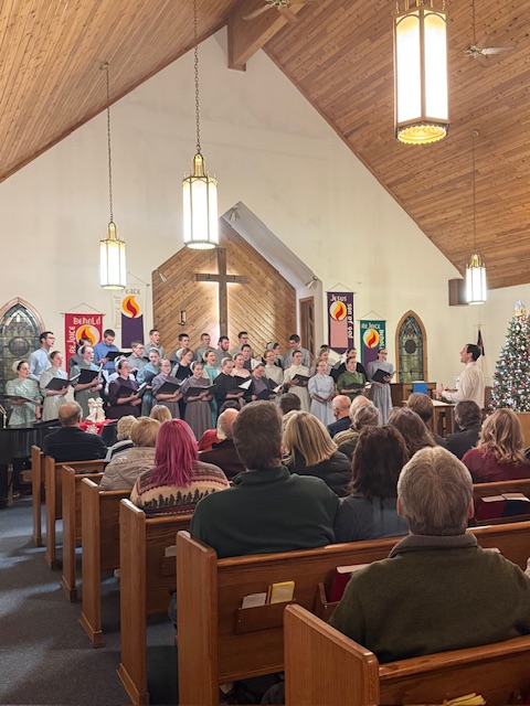 Christmas Hymn Sing 2025. Mennonite Youth Choir from Gleason,WI.
